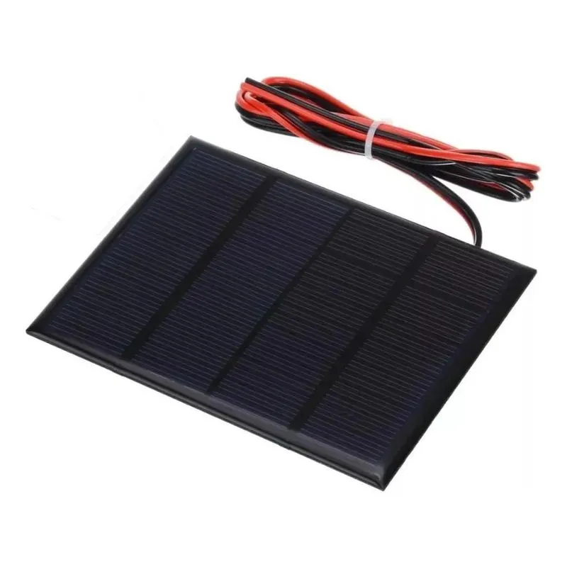 2x Célula Placa Solar Painel 12v 1,5w Energia Fotovoltaica