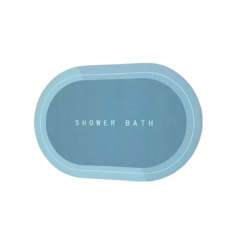 Tapete De Borracha Shower Absorvente Antiderrapante 60 Cm