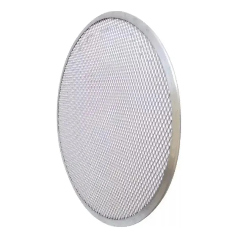 Tela Redonda Para Pizza 30cm Malha 7x15 Laminada