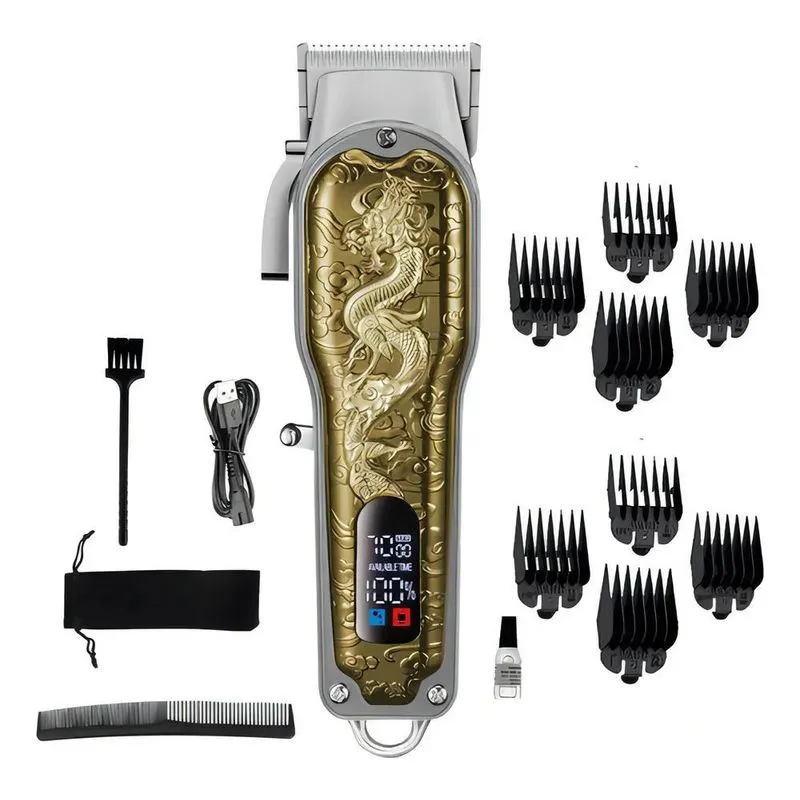10x D.s. Dragão Retro Máquina Profissional Barbearia Cabelo