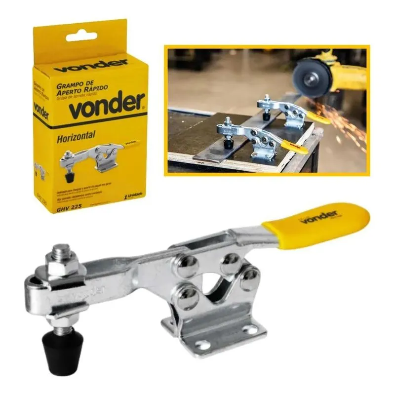Grampo De Aperto Rápido Horizontal Vonder Gh225 Em Aço