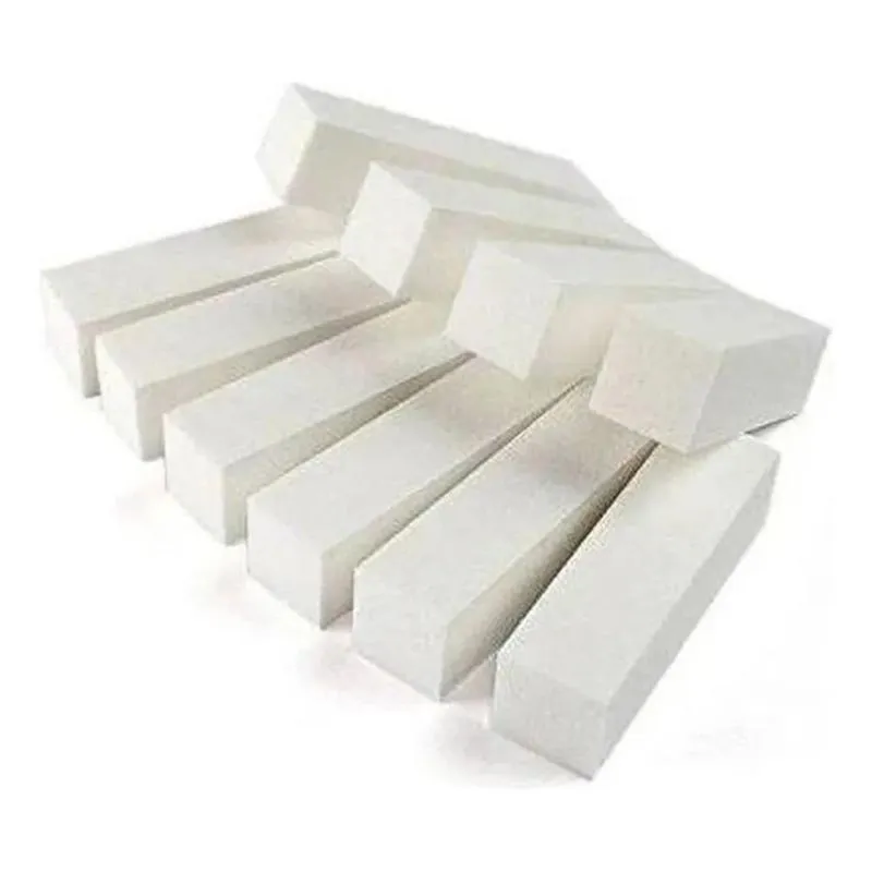 10x Kit 10un Lixas Bloco Polidora Unhas Acrílico Gel Fecha