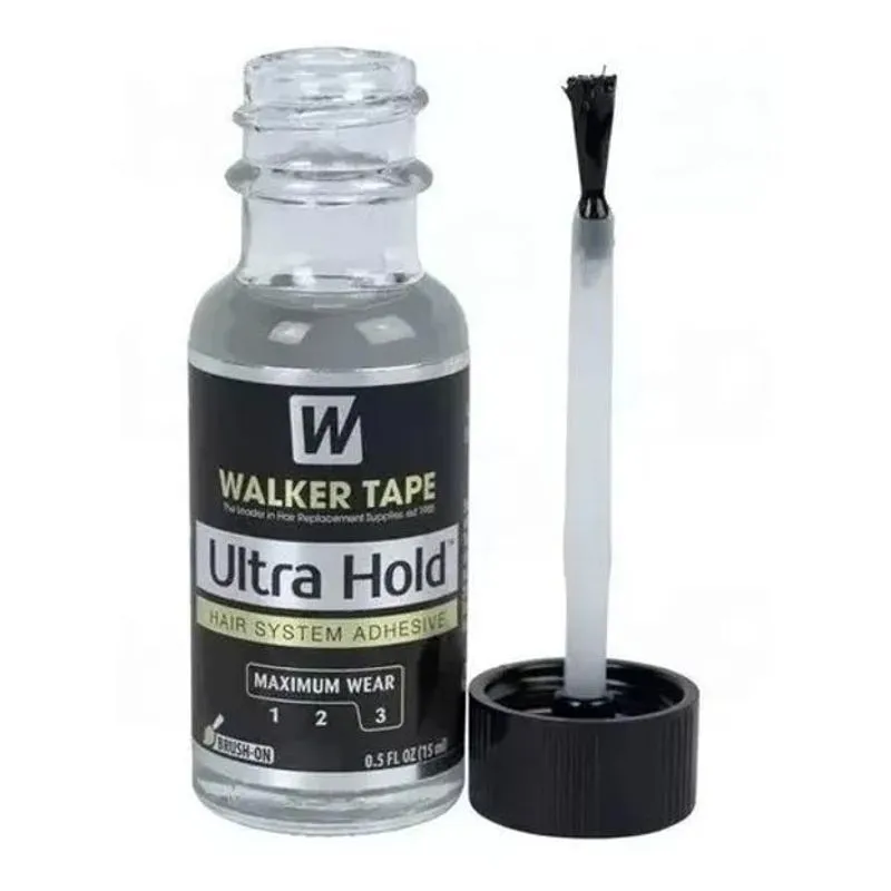 2x Cola Ultra Hold P/prótese Capilar/peruca/mega Hair - 15ml