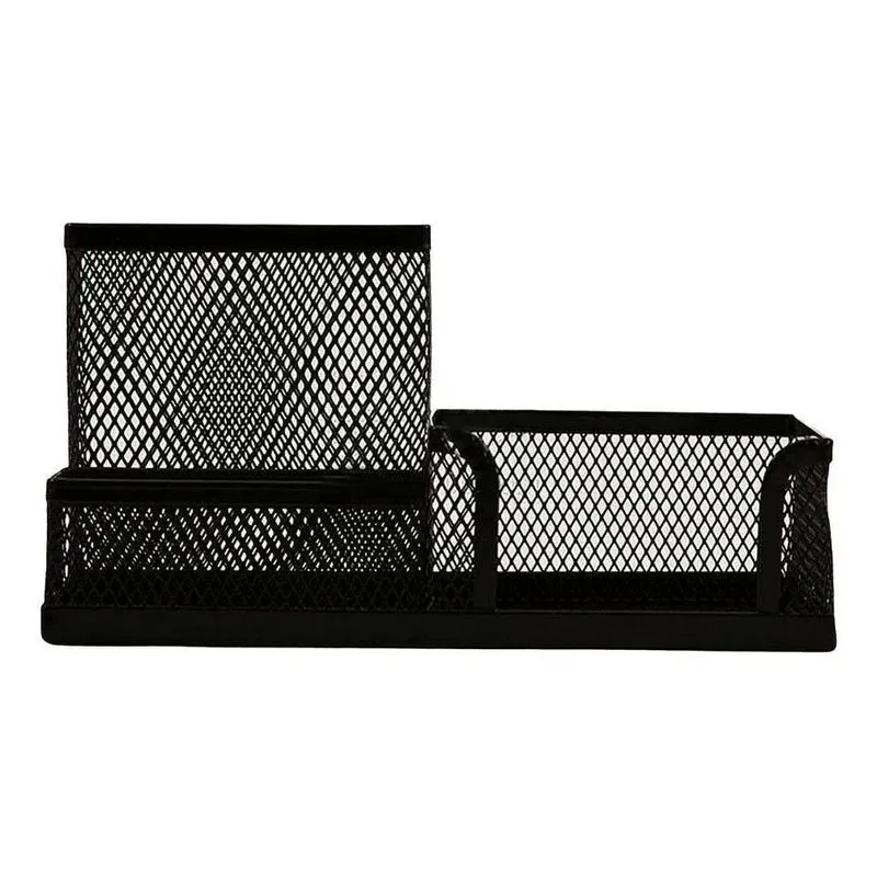 10x Organizador De Mesa Aramado Saz Comércio 3 Compartiment