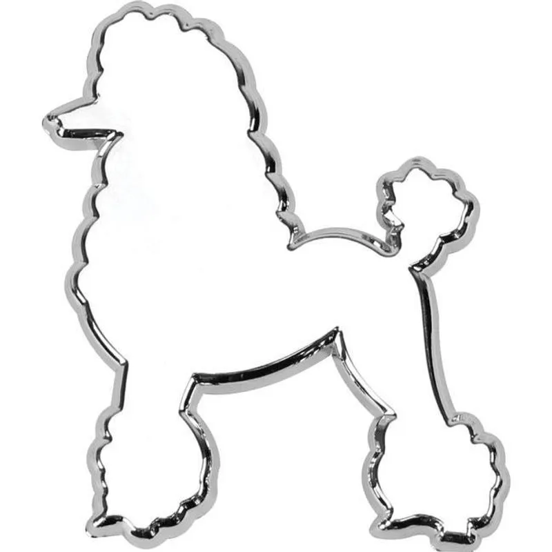 Emblema Poodle Crom Gm Omega