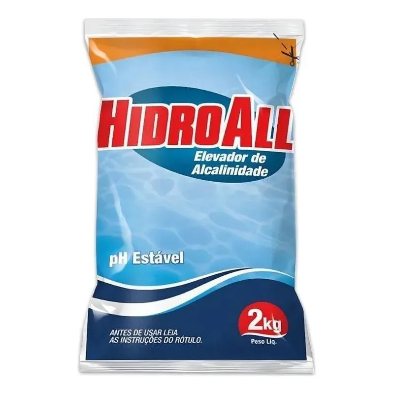 10x Elevador De Alcalinidade Hidroall 2kg
