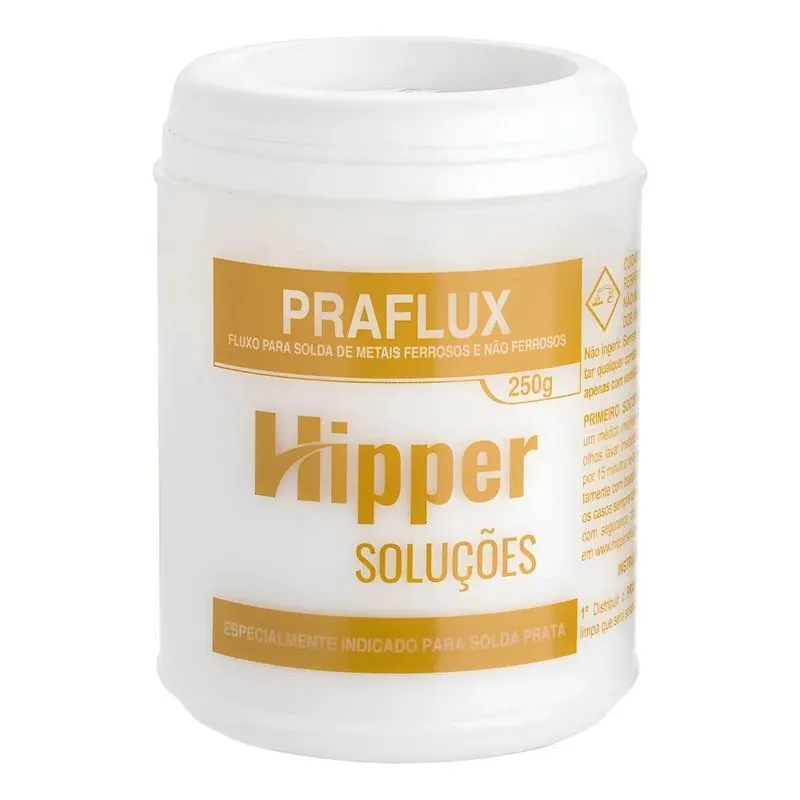 2x Fluxo De Solda Prata 250g Praflux