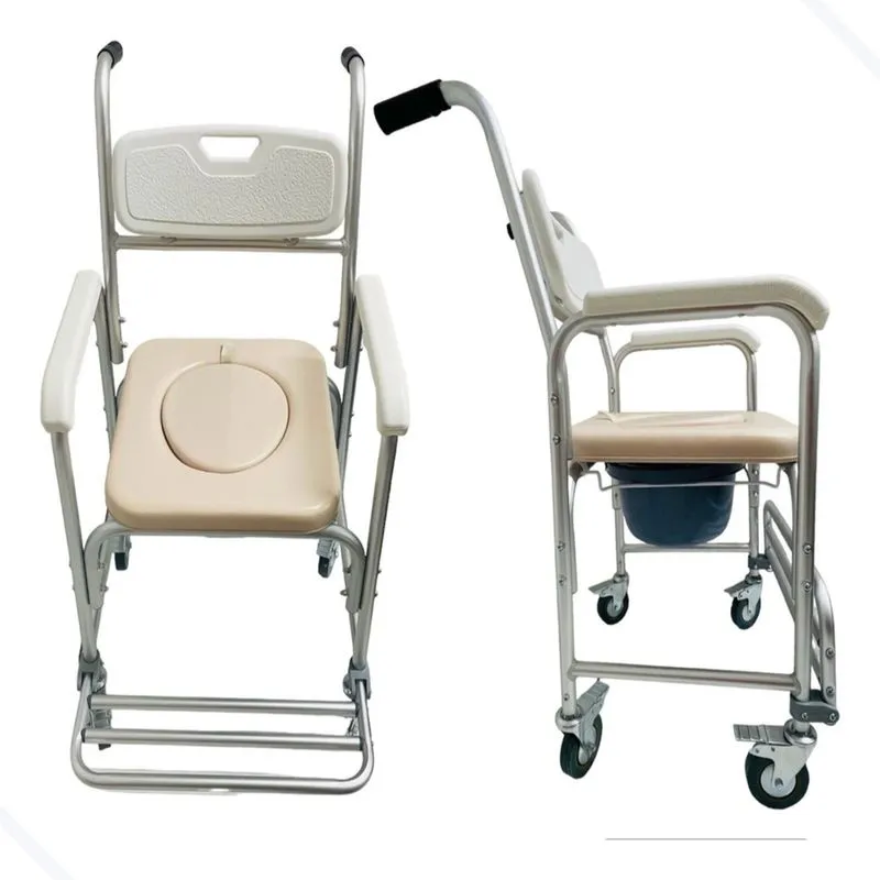 Cadeira De Banho Em Alumínio Com Rodas S40 Supermedy