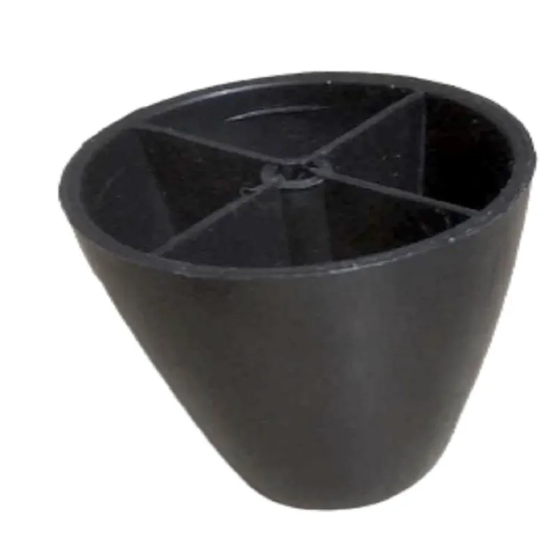 Pé De Sofá Rack Comoda 4,5 Cm Plastico Pézinho Sapata
