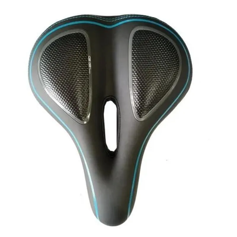 3x Selim Absolute Com Gel Elastômero Super Confortável Bike