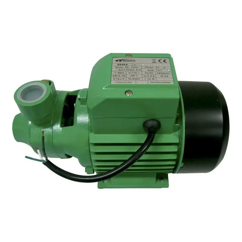 3x Bomba Dagua De Poço Periférica 1/2 Cv Amanco Cor Verde Fa