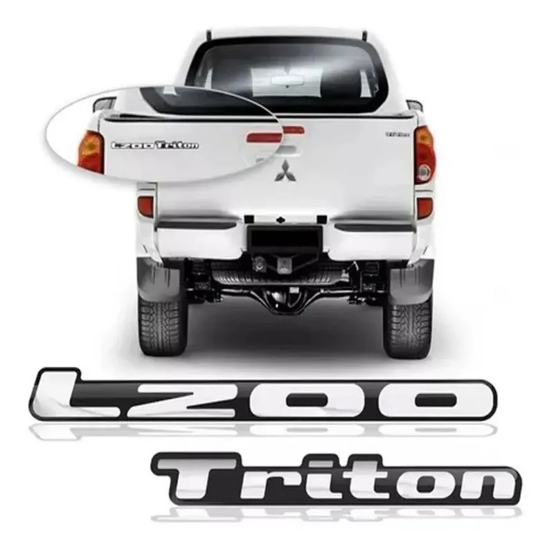 Adesivo Traseiro Tampa L200 Triton 2016