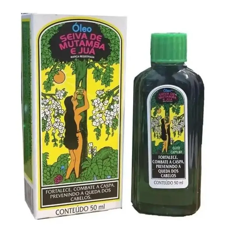 Óleo Seiva De Mutamba E Juá Previne A Queda 50ml