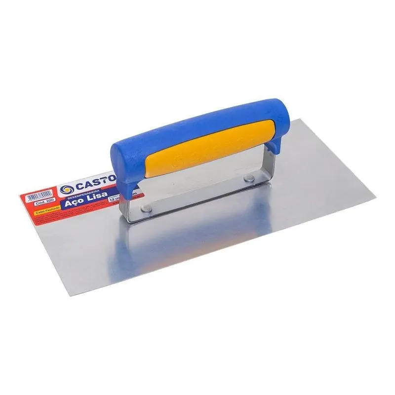 3x Ferramenta Para Aplicar Massa Na Parede 12x27 - Castor