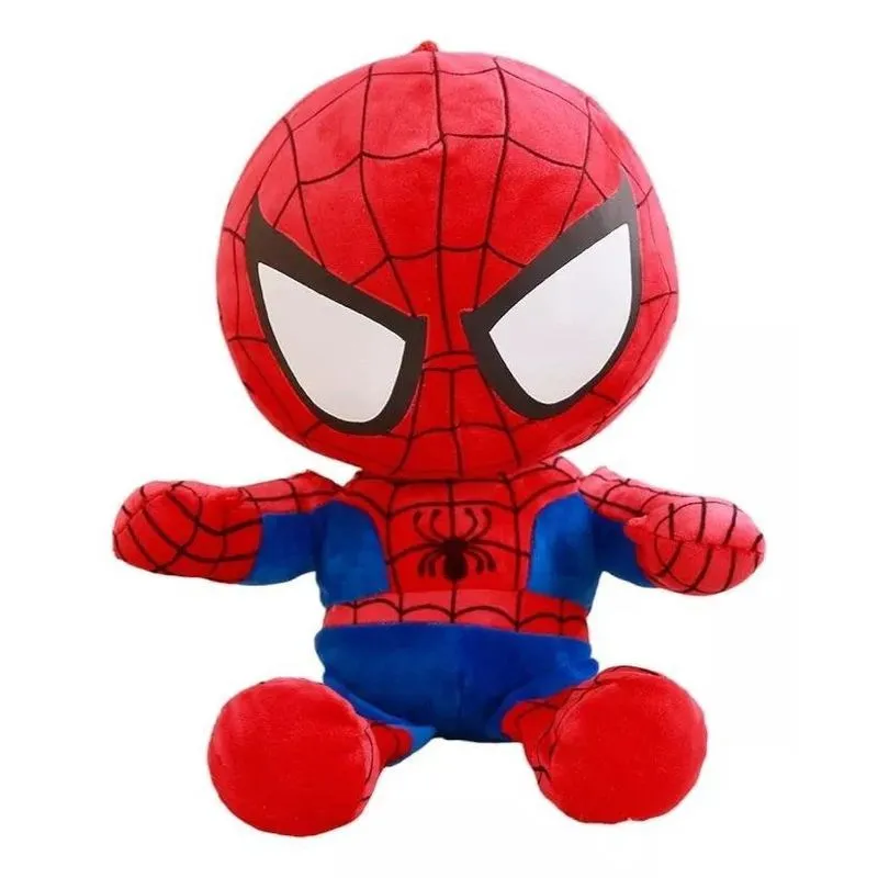 Homem Aranha Pelúcia Super Heróis 25 Cm Vingadores Marvel