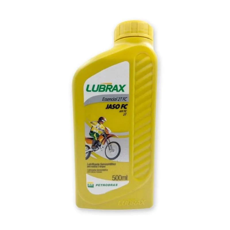 Óleo Lubrax Essencial 2t Fc Motocicleta Semissintético 500ml