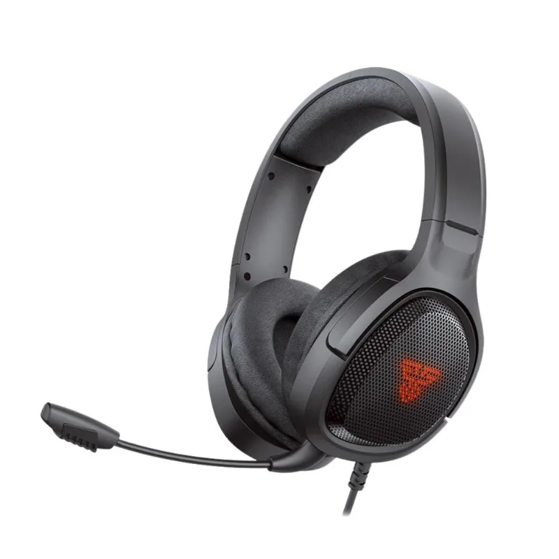Headset Fantech - Gamer Vibe Mh85 Led Vermelha 3.5Mm + Usb