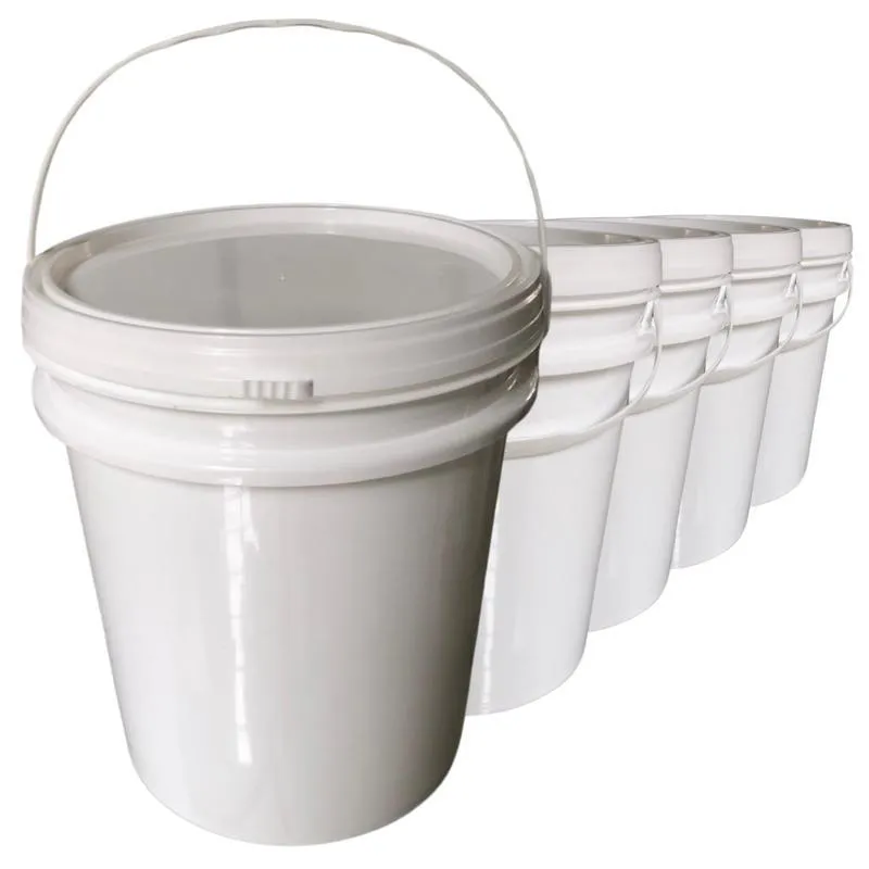 Balde 5l Para Ração De Animal 5 Pçs