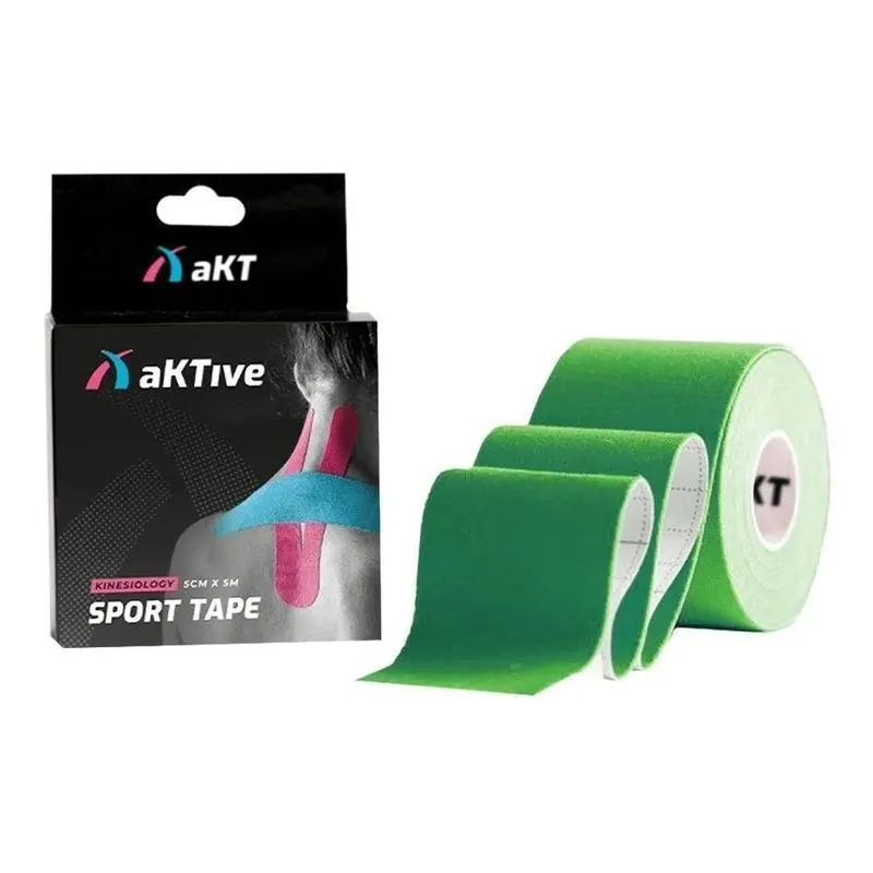5x Bandagem Elástica Akitive Sport Fita Kinésio - Aktive Tap