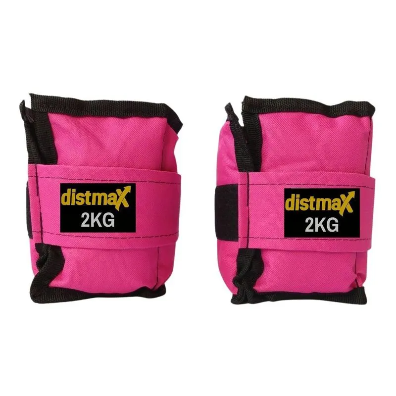 Tornozeleira/caneleira 2 Kg (par) - Distmax