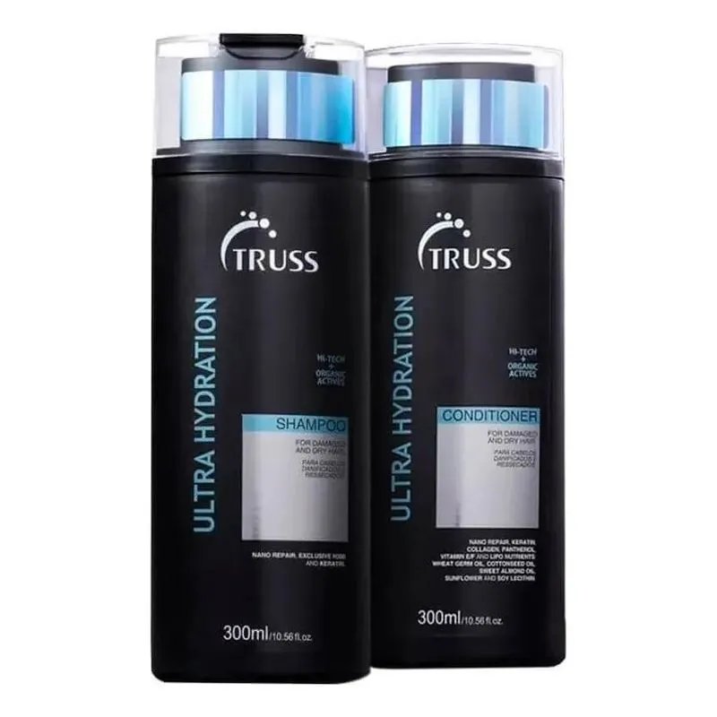 2x Kit Truss Ultra Hydration Shampoo 300ml + Cond 300ml