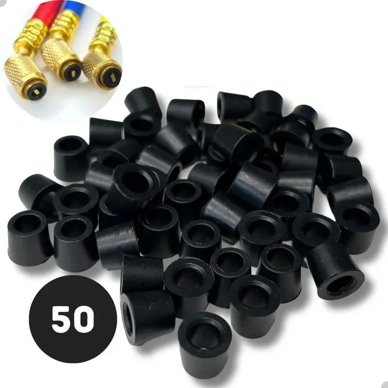 Kit 50 Reparo Mangueiras Manifold Vedação Vedador Borrachas