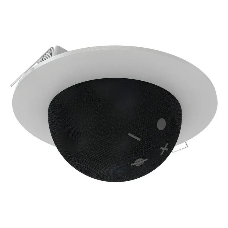 2x Suporte De Embutir No Teto Compatível Com Alexa Echo Dot