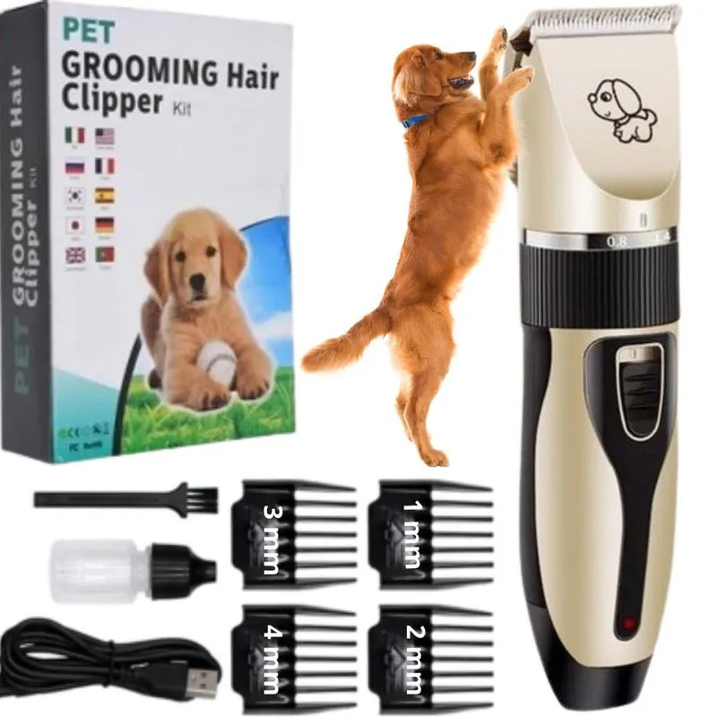 Máquina Tosa Pet Profissional 4 Pentes Alta Potência