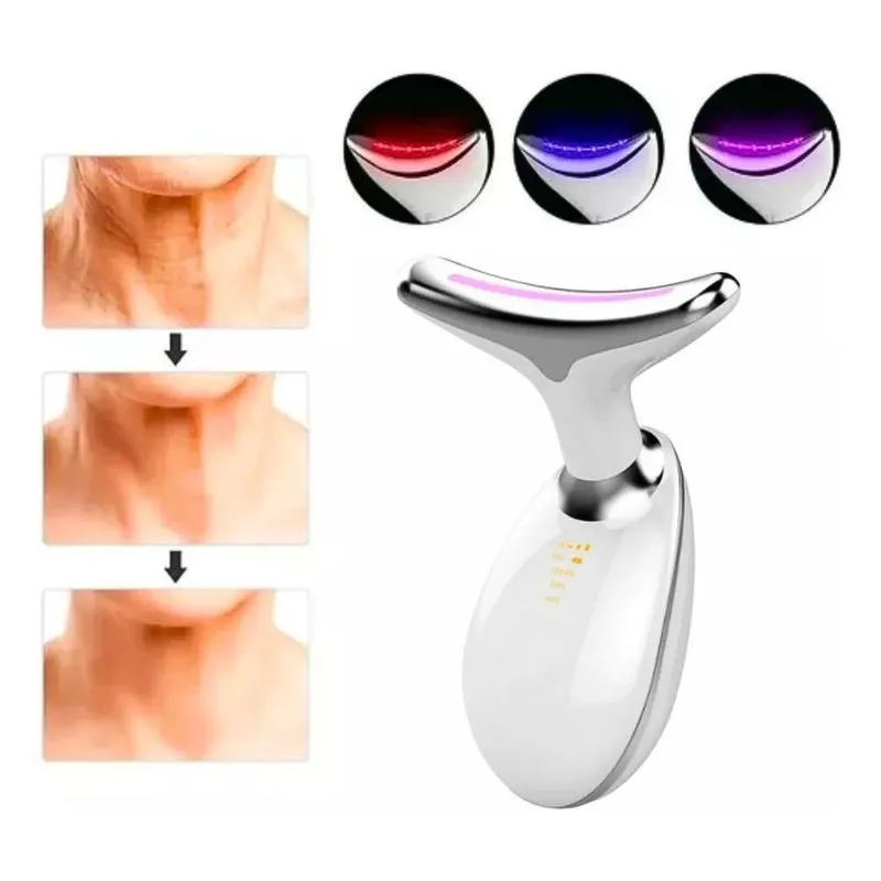 2x Aparelho Tratamento Facial Massageador Em Casa Sem Dor Li