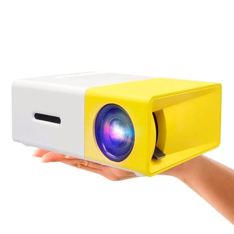 Projetor Hd Mini Portátil - 600lm, Lcd, Hdmi, Usb, Micro Sd