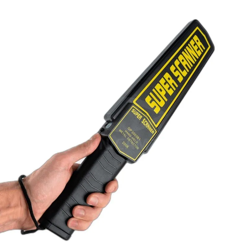 Detector De Metais Manual Recarregável Portátil Com Bateria