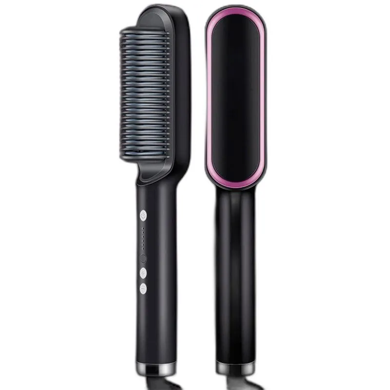 Escova 3 Em 1 Secadora Alisa Cabelo Turbo Plus Profissional