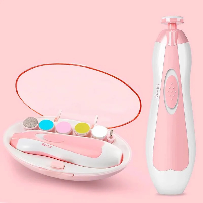 Kit De Lixas Para Bebês Cores Modernas E 6 Refis Inclusos