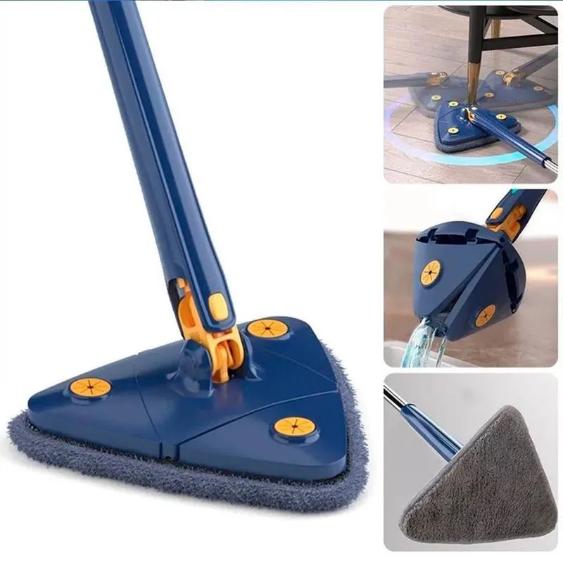 Mop Triangular Limpa Vidros E Azulejos Com Eficiência