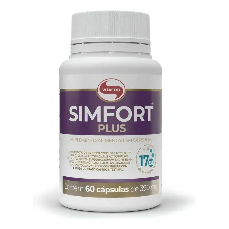 10x Simfort Plus 60 Cápsulas Vitafor