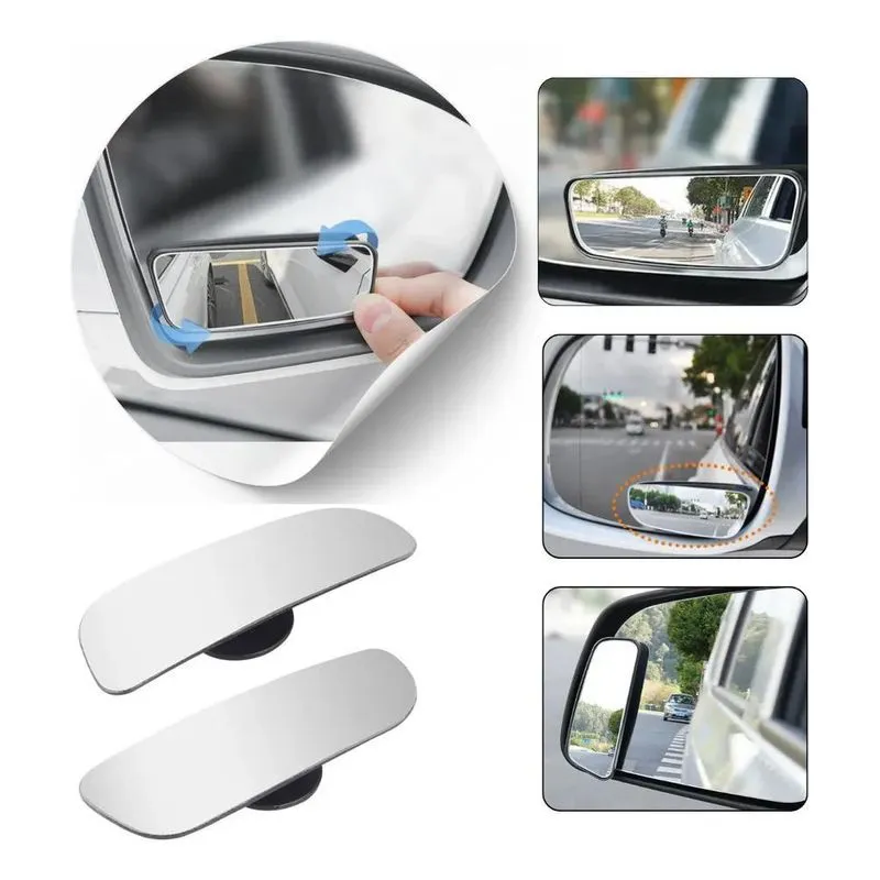 Espelho Auxiliar Retrovisor Universal Olho De Boi Ponto Cego