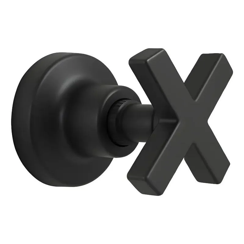5x Acabamento Cruzeta C-22 Preto Registro Base Deca Metal Lu