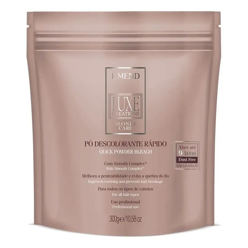 Pó Descolorante Luxe Creations Blonde Care Amend 300g Tom 9