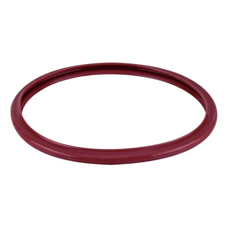 2x Borracha Panela De Pressão Aço Inox Solar Cor Vermelha Co