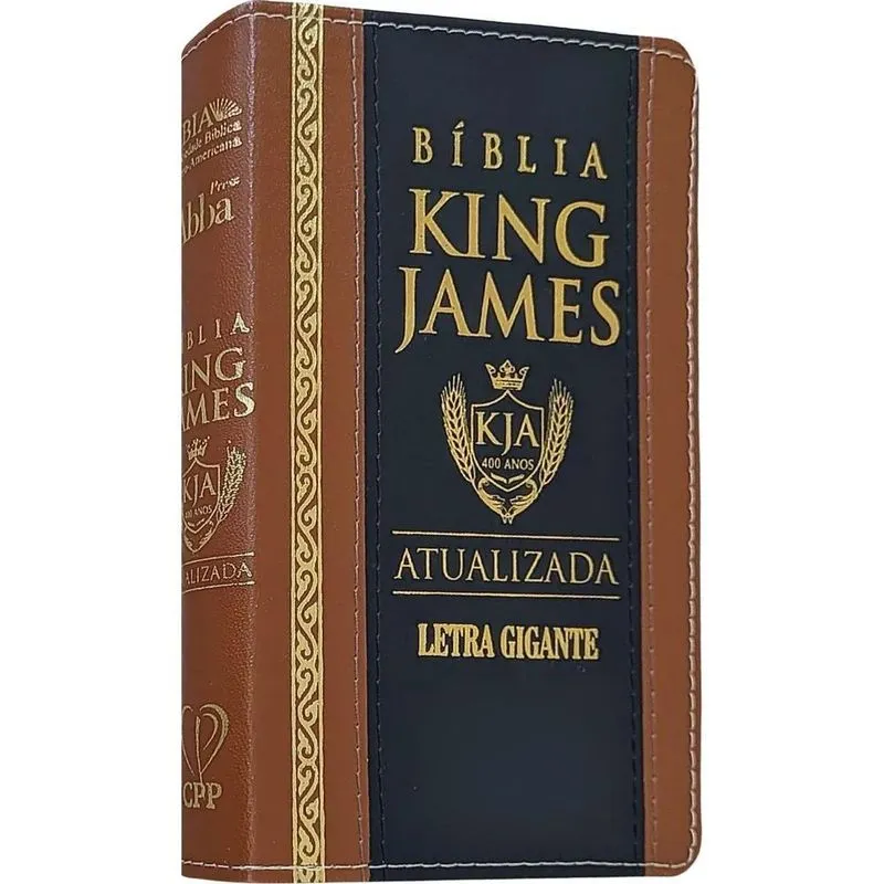 5x Bíblia King James 1611 Fiel Atualizada Capa Dura Com Índi