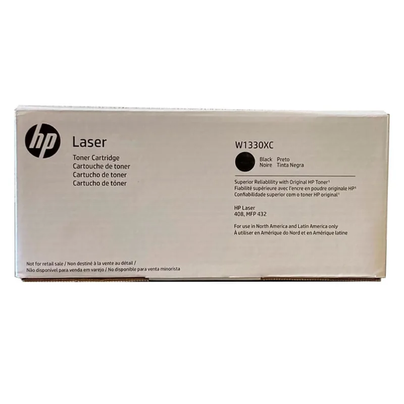 Toner hp W1330XC Preto Para impressora Laser M432FDN