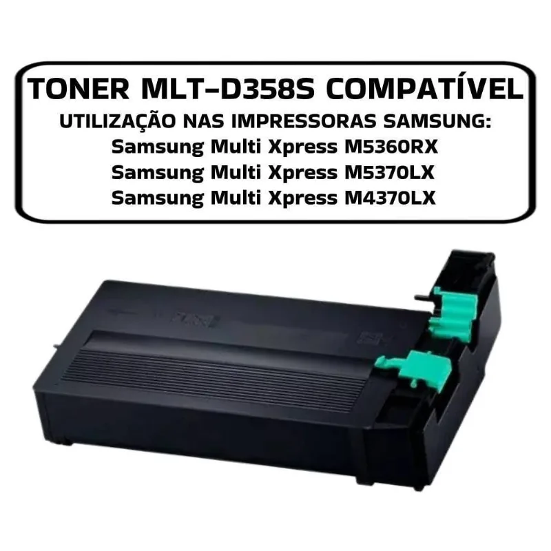 Toner Renew Samsung D358 Mlt-d358 M5370 M4370 M5360 M5370