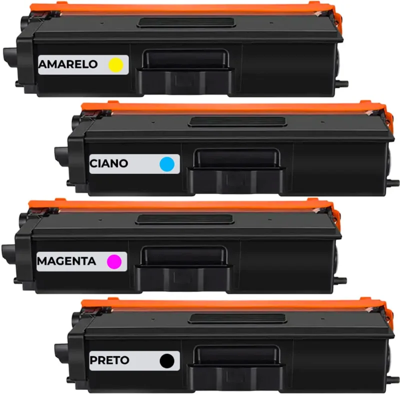 Kit 04 Toner Compativel Brother L8900 L8610 L8360 Tn-419