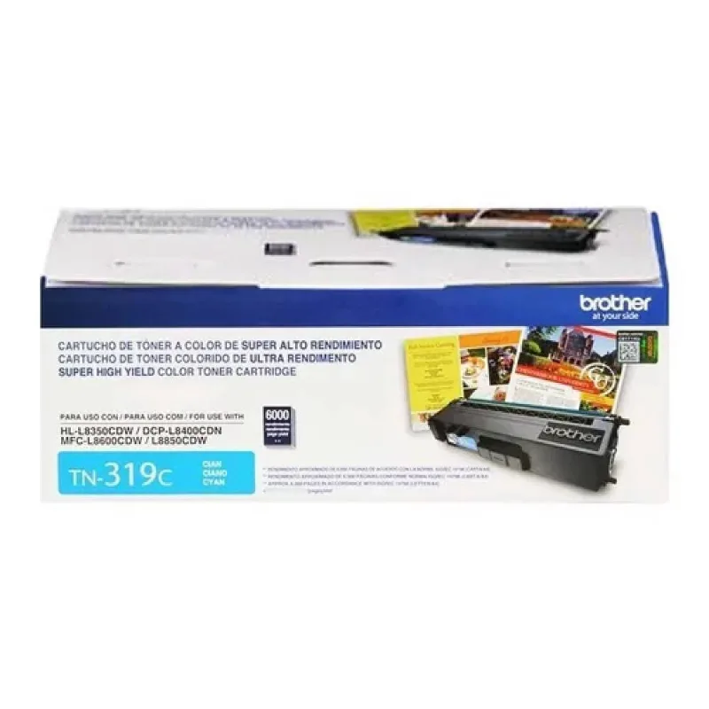 Toner TN-319C TN319 ciano DCP-L8400CDN HL-L8350CDW MFC-L8600CDW original