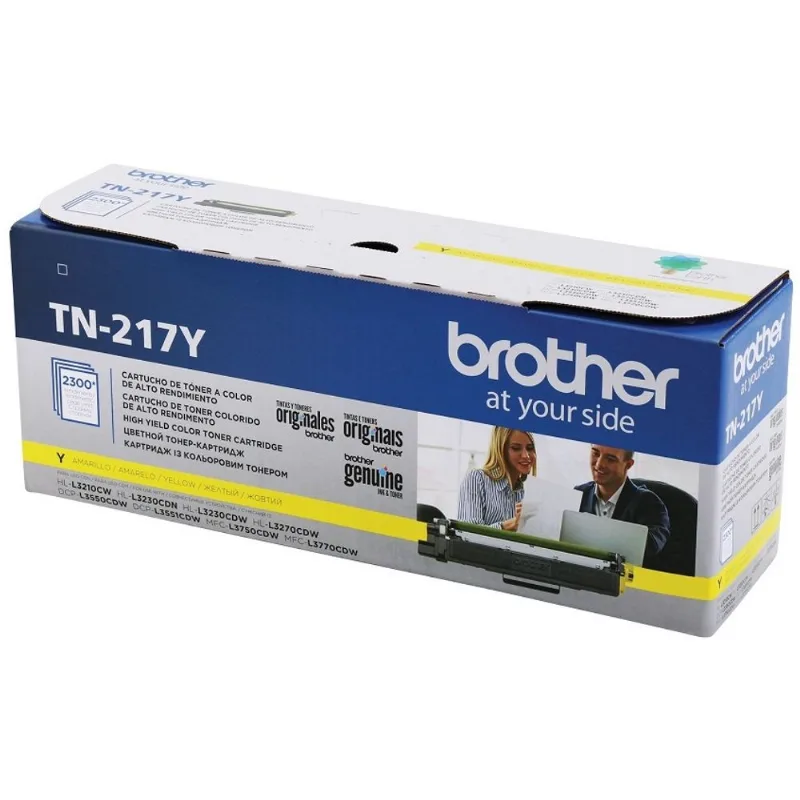 Toner Original Tn217 Amarelo Para Laserjet DCPL3551