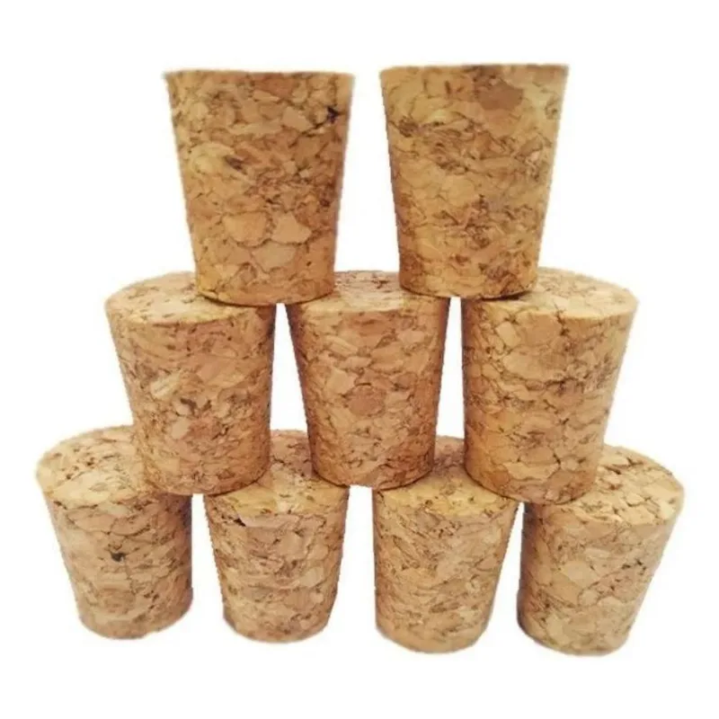 5x Rolha De Cortiça 27x23x19 Garrafa Pacote Com 50 Unidades