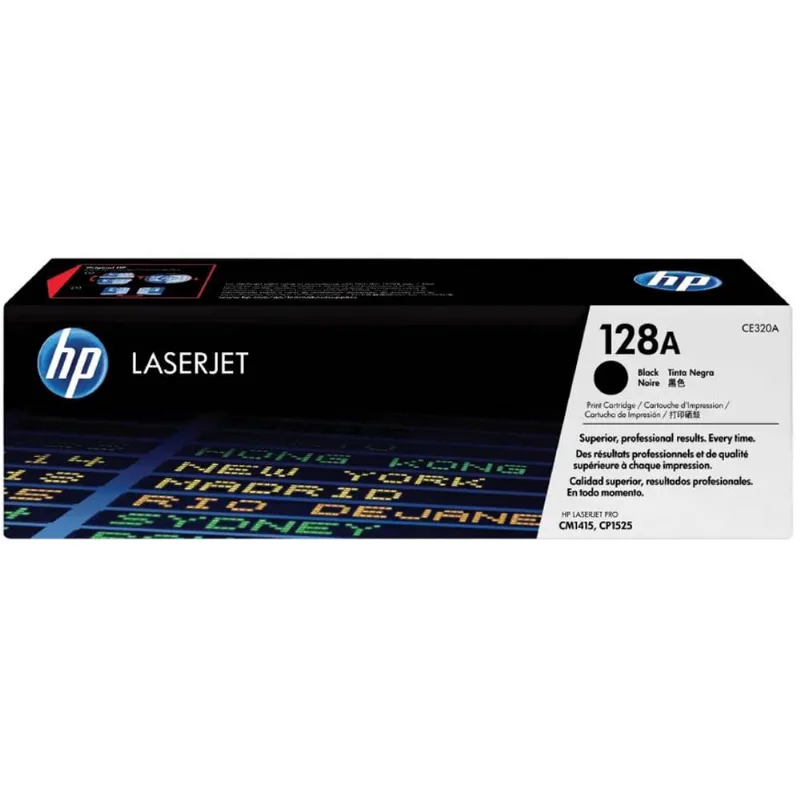 Toner Hp 128a Original Ce320a Black Cm1415 Cp1525