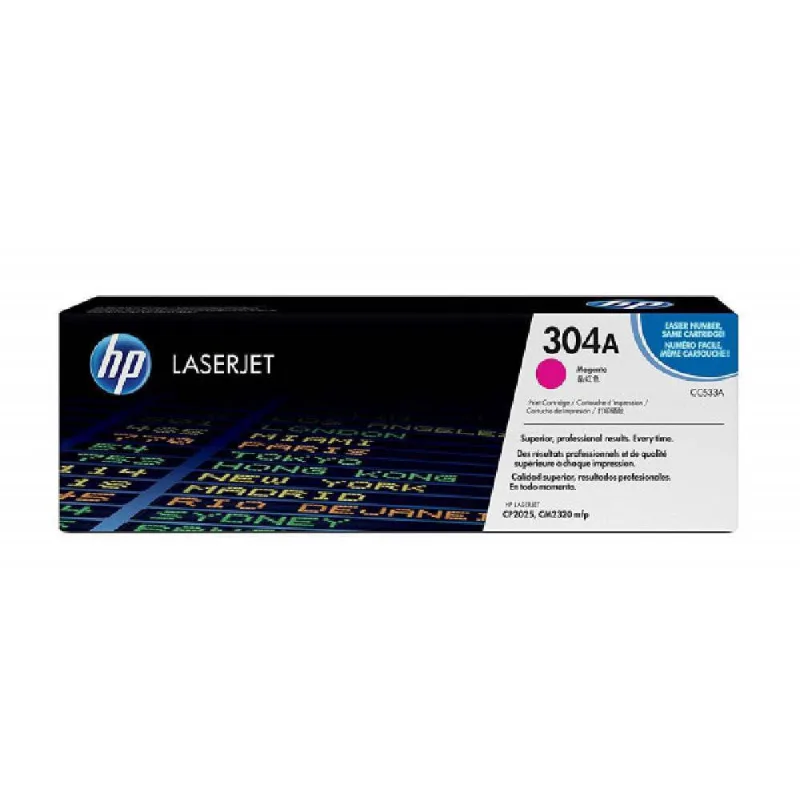 Toner Hp Cc533a - 304a Magenta Original Lacrado