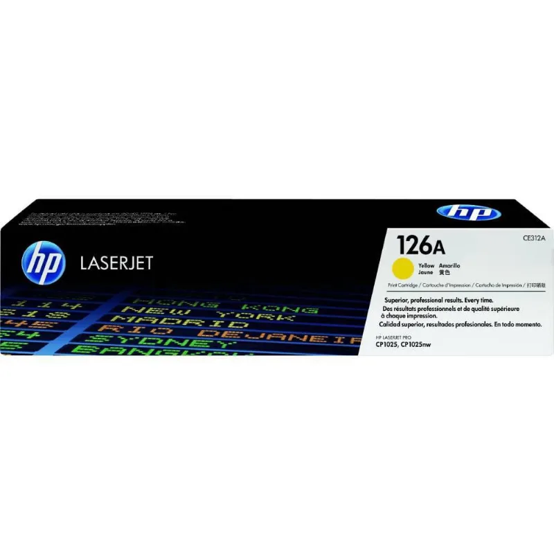 Toner Hp 126a Ce312a Amarelo Original Lacrado 100%