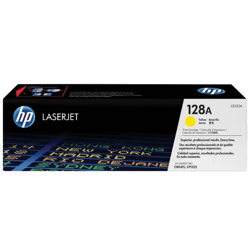 Toner Hp Ce322a 128a Original Lacrado Unidade Amarelo